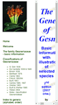 Mobile Screenshot of genera-gesneriaceae.at